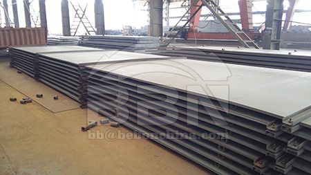 The offshore platform steel is developing towards high strength gradually