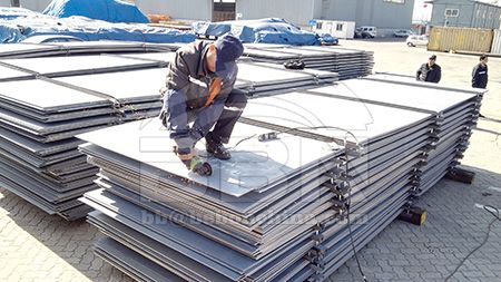What is structural steel VL E460 for ship and ocean engineering