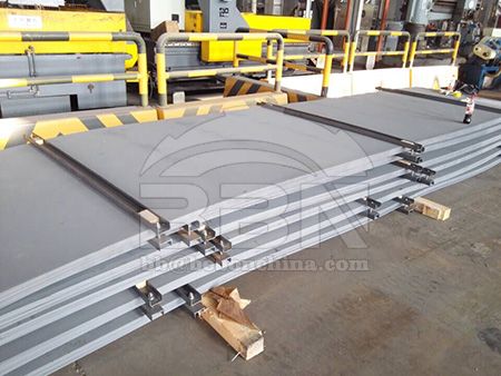 The use of RMRS DH36 grade steel plates
