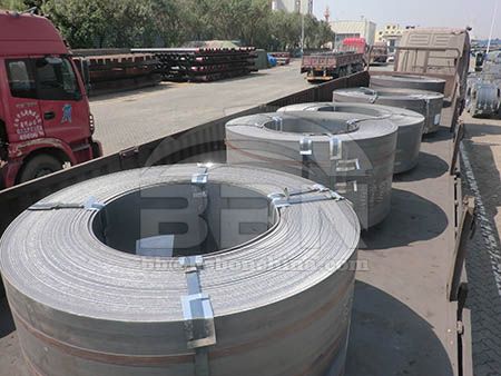 The export price of CIS HRC steel coil is stable and rising