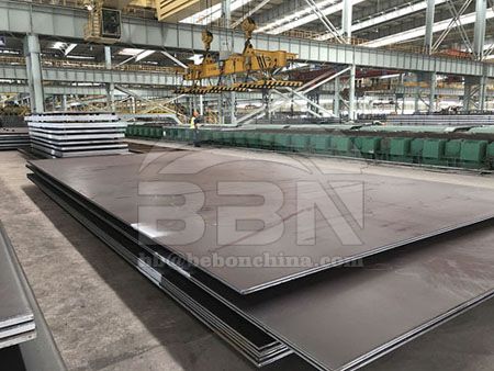 The submarine steel is usually produced by ultra pure smelting process