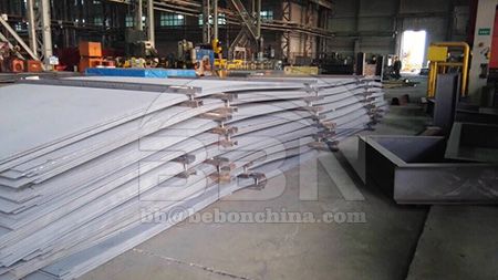 Marine steel plate with high crack arrest toughness