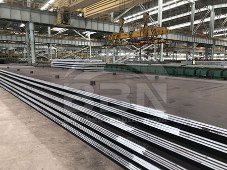 S355G10+M structural steel for marine engineering