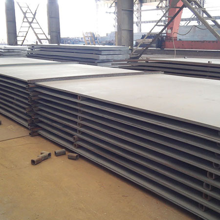 Strength and ship type of shipbuilding steel plate