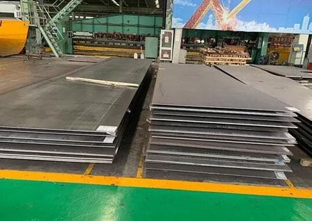 Introduction of DNV EH32 shipbuilding steel plate