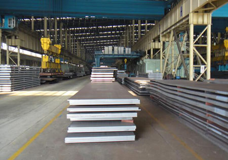 What is the thickness of ship steel?