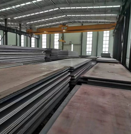 What is the specification of EH36 steel?
