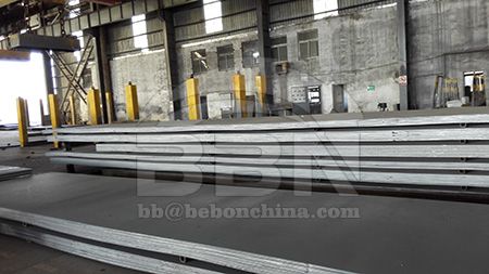 CCS AH36 carbon steel ship building plate stock resources in China